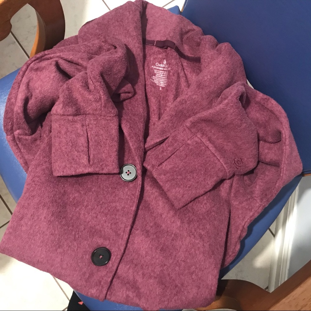 Cuddl Duds fleecewear stretch button blazer/cardi - Picture 12 of 16